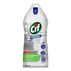 CİF PROFESSİONAL BULAŞIK DETERJANI ELDE YIKAMA 1500 ML